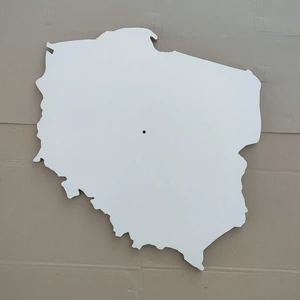 Artboard mapa Polski z MDF do żywicy epoksydowej i dekoru Artboard mapa Polski MDF